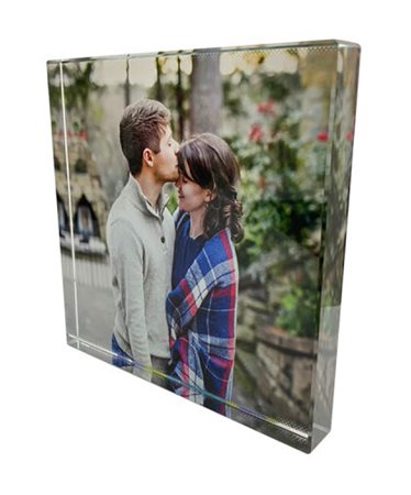 קריסטל בלוק גודל 14X14 ס"מ